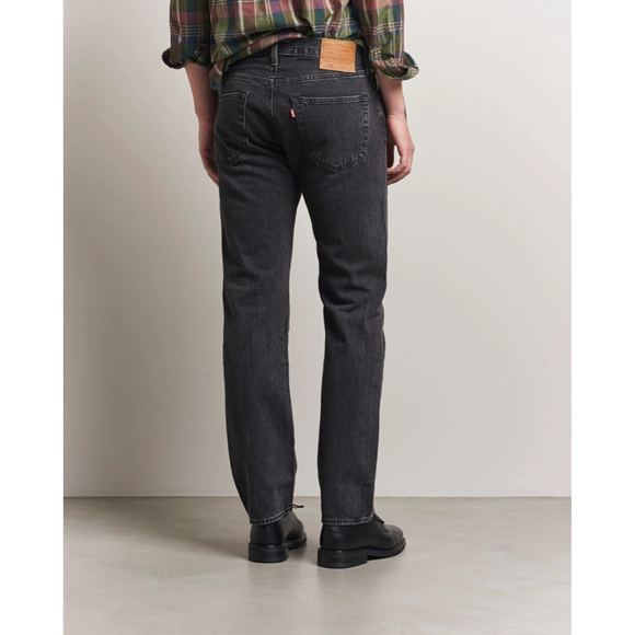 Levi’s 502™ Taper Fit Men's Jeans - Black W38 L32 - Picture 2 of 14